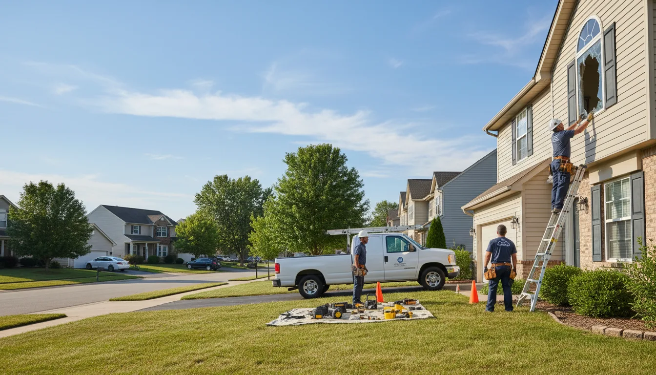Expert window installer providing residential service in Bruce, MS